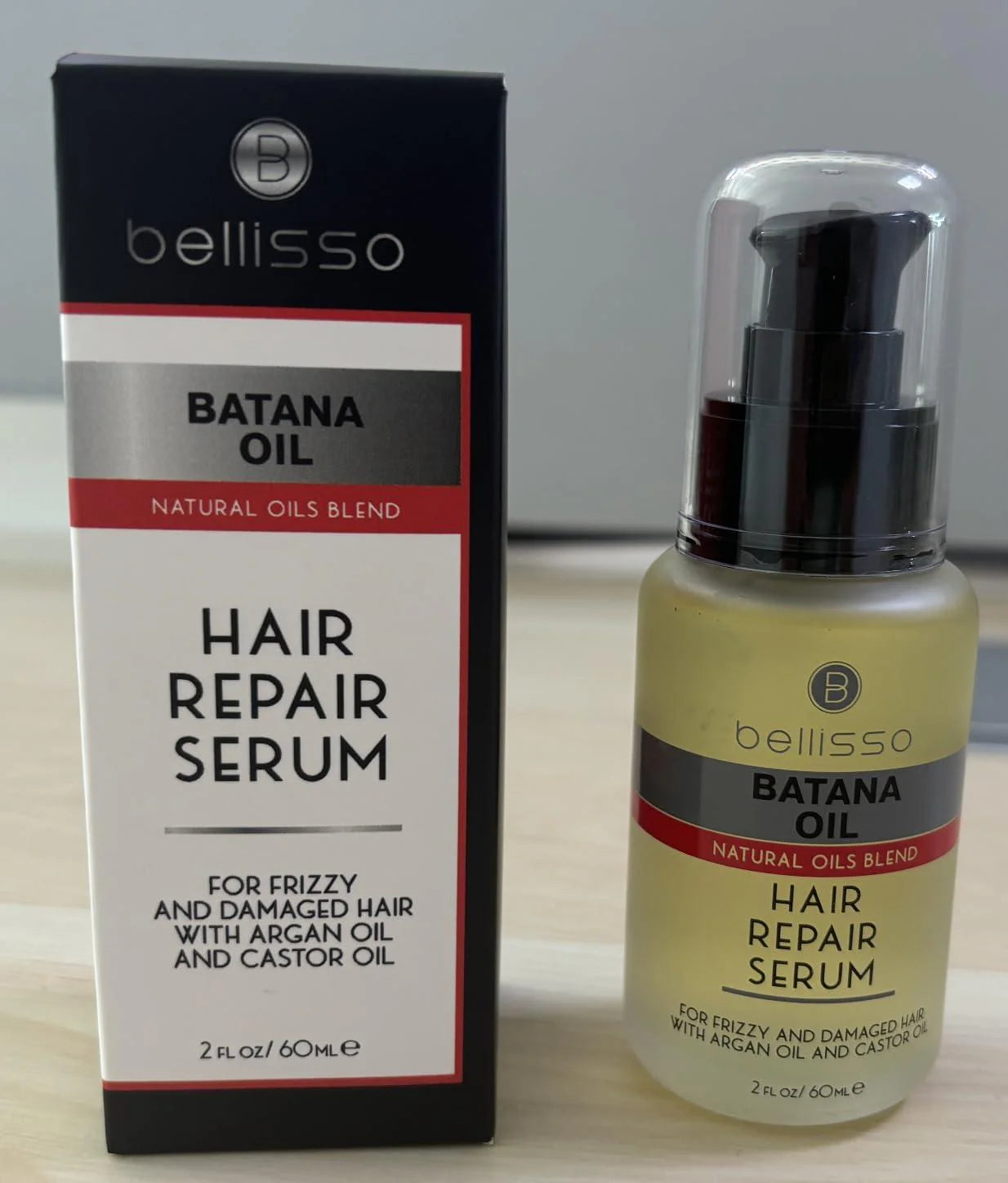 Batana Oil Hair Serum Repair Thinning Dry Damaged Fine and Split Ends